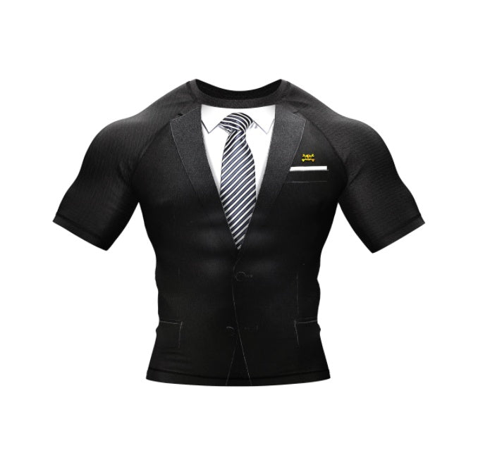 TUXEDO RASH GUARD - XMARTIAL SLEEVE