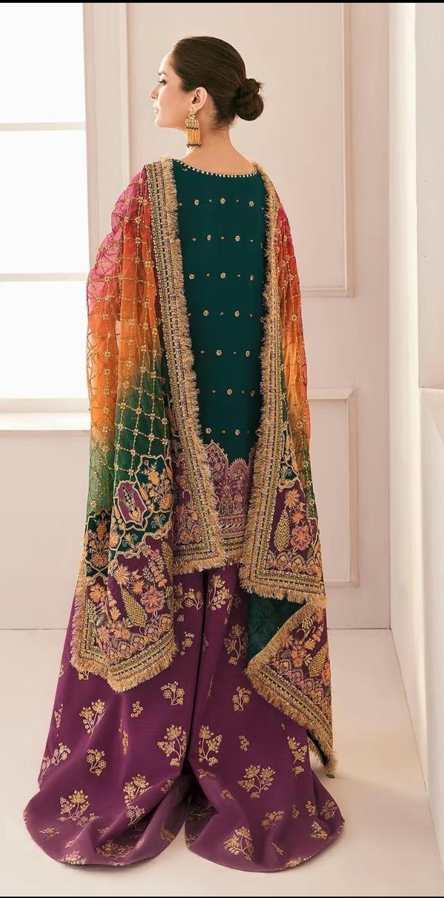 Baroque Original – Heavy Embroidered Wedding Collection | Sharara Suit | Luxury Bridal & Formal Wear