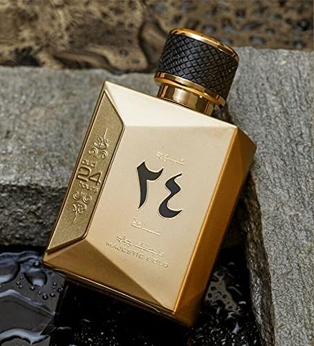 Oud 24 Majestic Gold by Ard Al Zaafaran – A Luxurious Fusion of Oud, Florals, and Spices-100% Original Money Back Guarantee