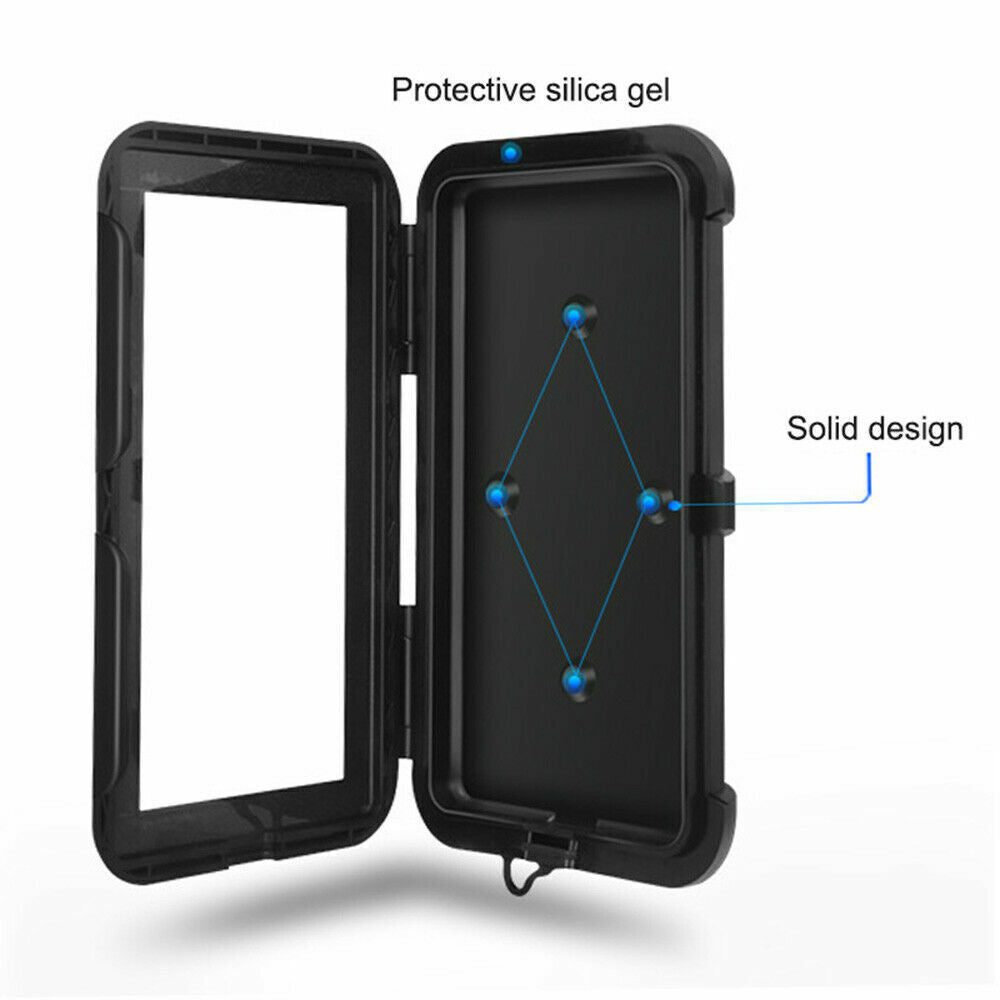 Bicycle Motor Bike Phone Case Mount Holder Waterproof For All Mobile Phones