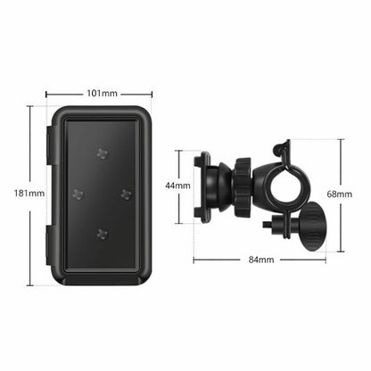 Bicycle Motor Bike Phone Case Mount Holder Waterproof For All Mobile Phones