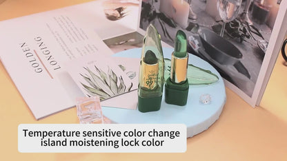 Aloe Vera Gel Color Changing Lipstick Gloss  Moisturizer Anti-drying Desalination Fine-grain Lip Blam Care